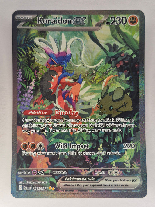 Pokémon TCG Koraidon ex Scarlet & Violet Base Set 247/198 Holo