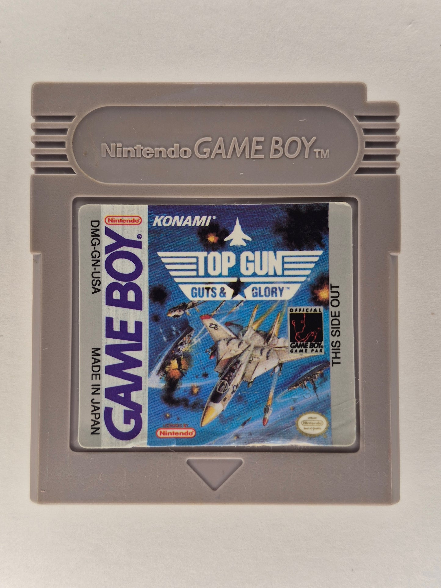 Top Gun Guts & Glory NINTENDO Game Boy US NTSC DMG-GN-USA Rare Tested