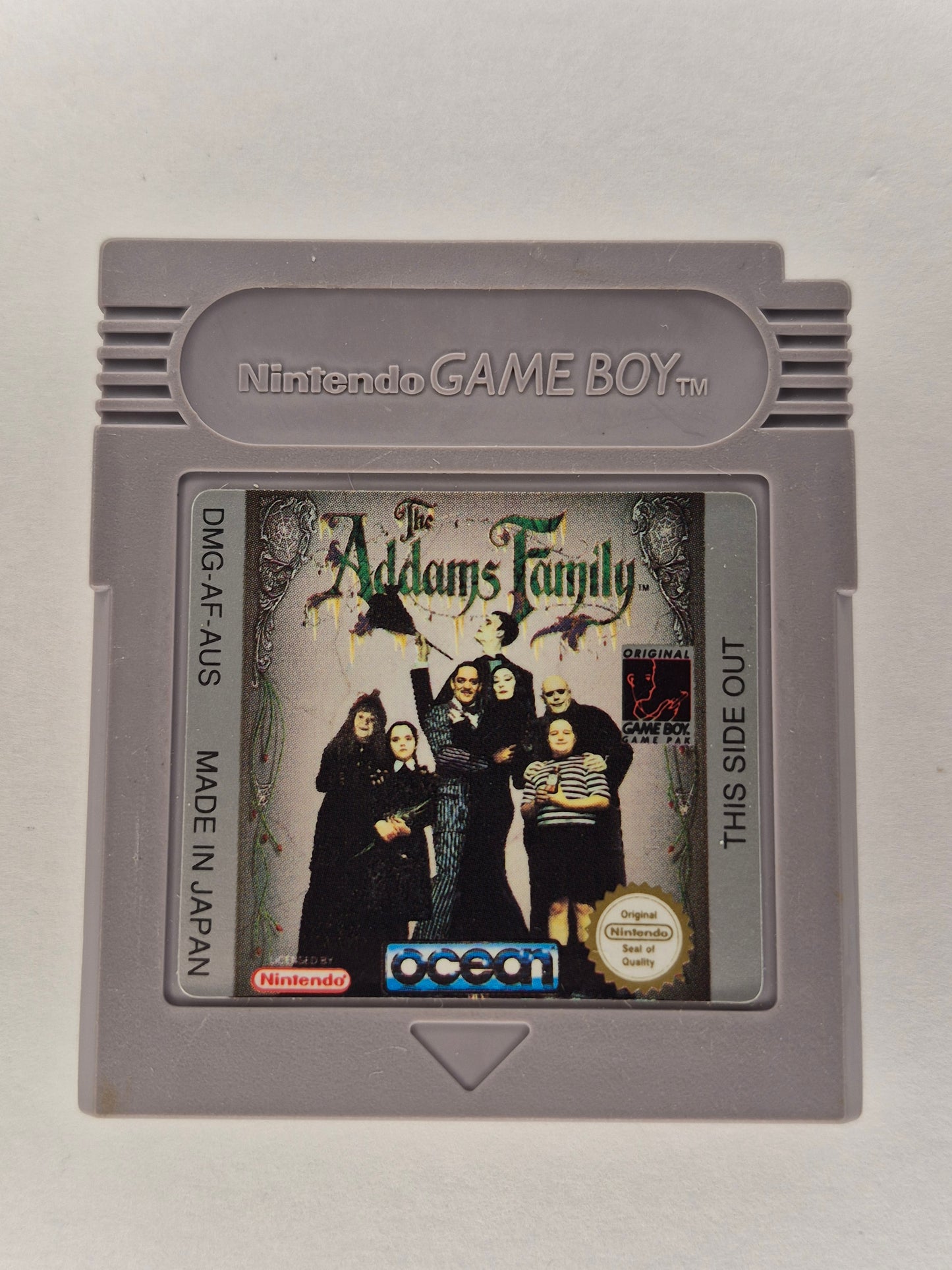 The Addams Family - Nintendo Game Boy - Tested & Working - AUS Cart