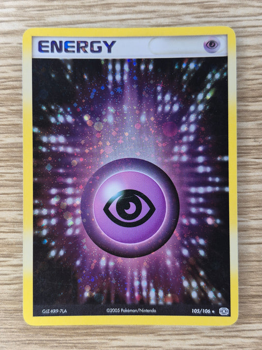 Psychic Energy - 105/106 105 - Rare Holo LP, English Pokemon EX Emerald