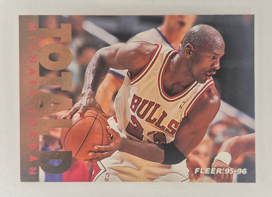 FLEER 95-96 TOTAL D Michael Jordan 3 of 12