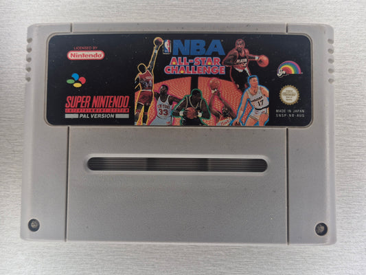 NBA: All Star Challenge - Super Nintendo SNES Cart AUS PAL Tested