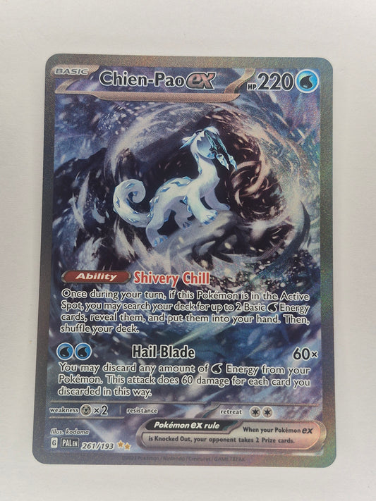 Chien-Pao ex 261/193 - Paldea Evolved Special Illustration Rare Pokemon TCG
