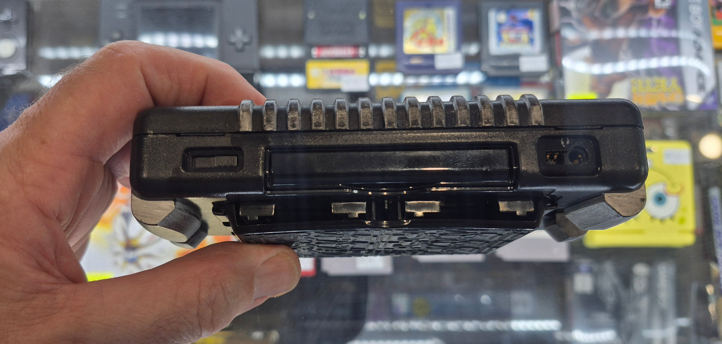 2006 Nintendo DS lite BLACK Console in Transformers Shell  with USB Charger(minor screen fault)