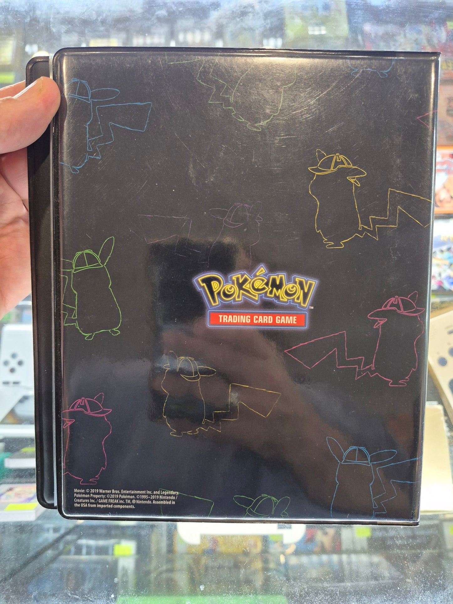 Pokemon TCG - Full Complete Set Detective Pikachu 18/18 - NM + 8 Promos in Binder