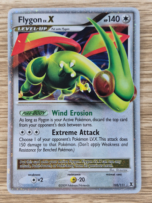 Flygon LV. X 105/111 Holo Ultra Rare Rising Rivals MP 2009