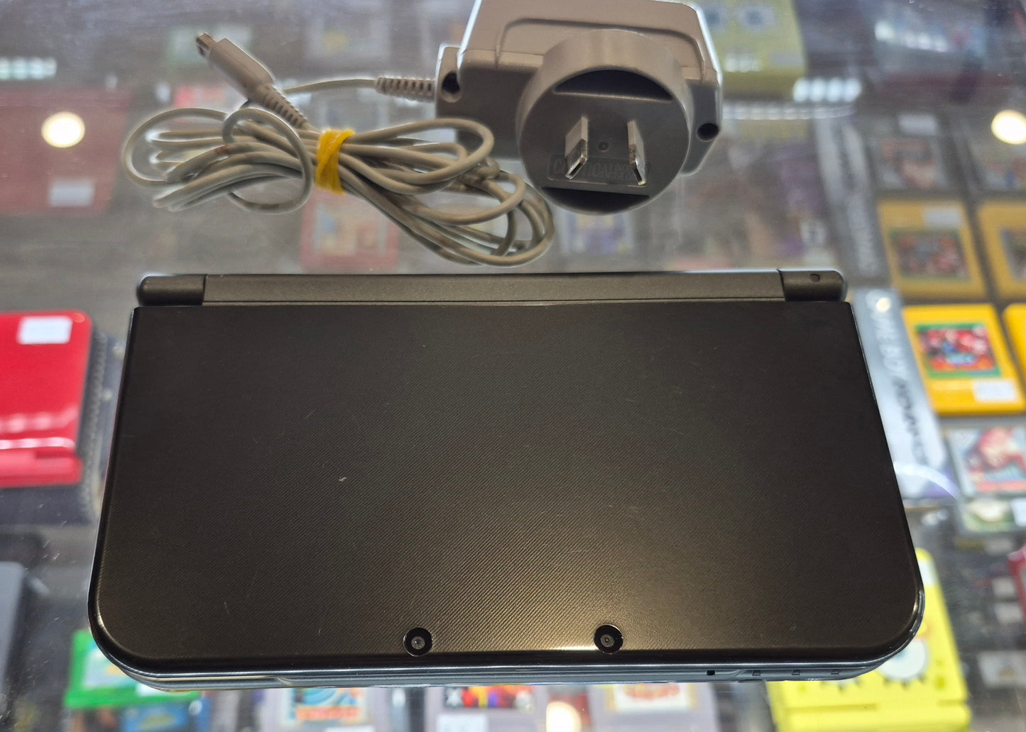 Nintendo New 3DS XL - Metallic Black - VGC Inc Nintendo Charger