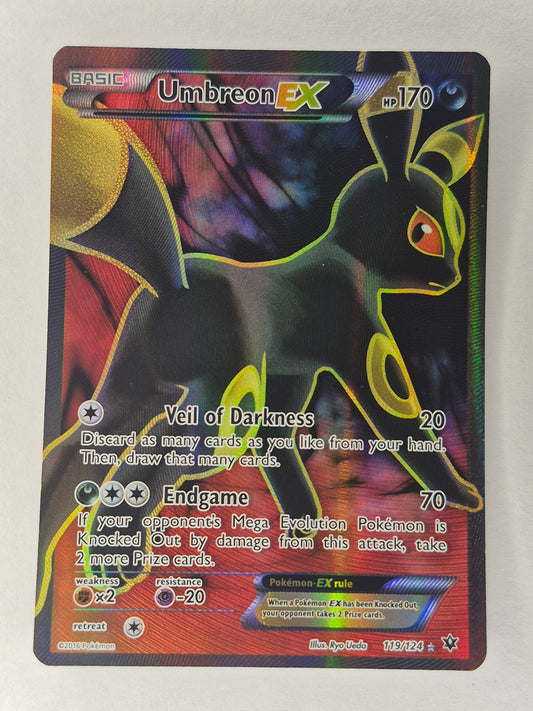 2016 Pokemon TCG - Umbreon EX 119/124 Fates Collide LP