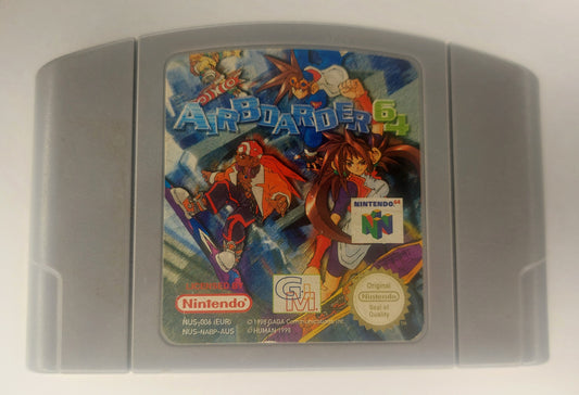 1998 N64 Airboarder 64 NINTENDO 64 Original AUS PAL Tested