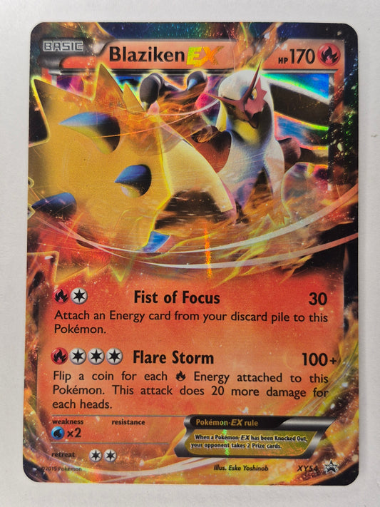 Blaziken EX - XY54 - Black Star Promo - Pokemon Card - LP