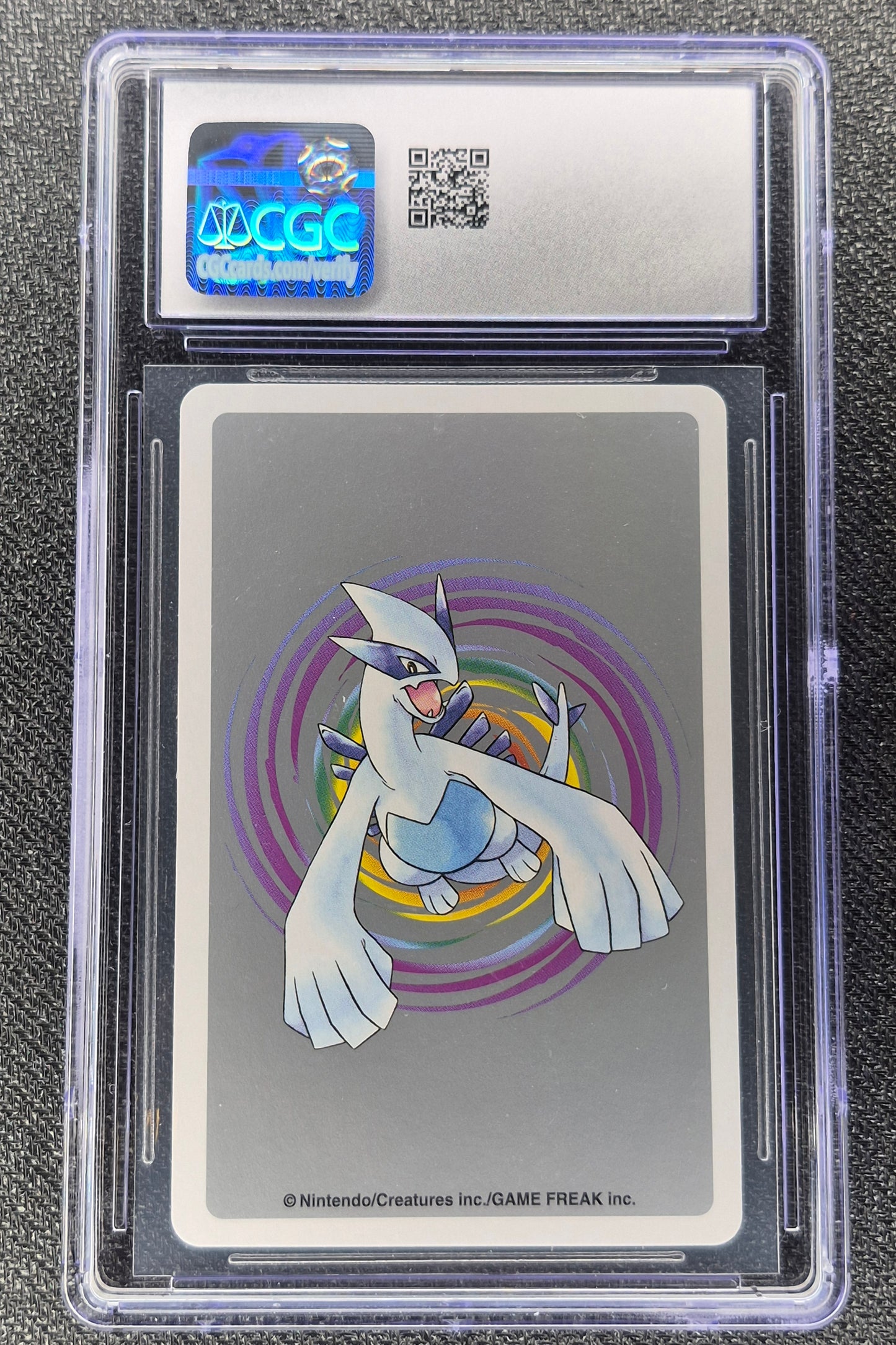 Sunkern Playing Poker Card(1999) Lugia Silver Deck CGC 9