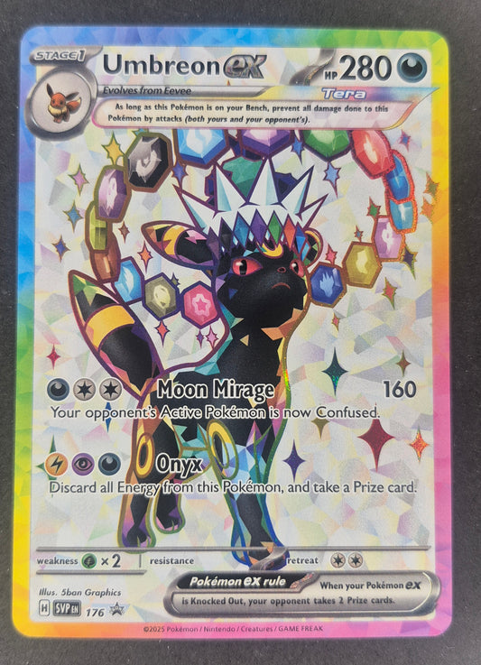 Pokémon Umbreon ex SVP176 Sv: Scarlet & Violet Promo Card Holo NM