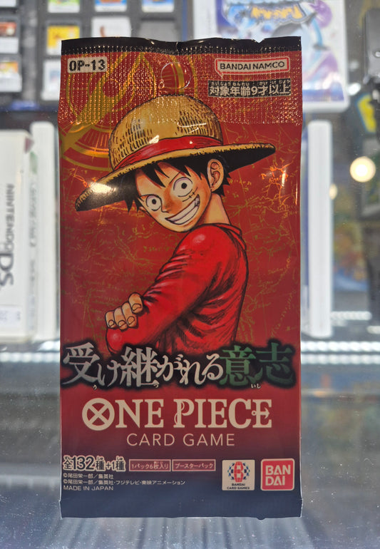 One-Piece Japanese OP-13 Carrying One-Piece his Will Booster Pack
