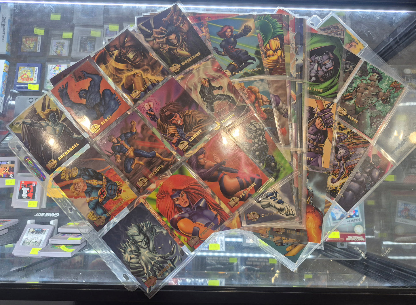 1996 Marvel Ultra Onslaught Full Set + Chase Cards NM/LP - 113 cards total