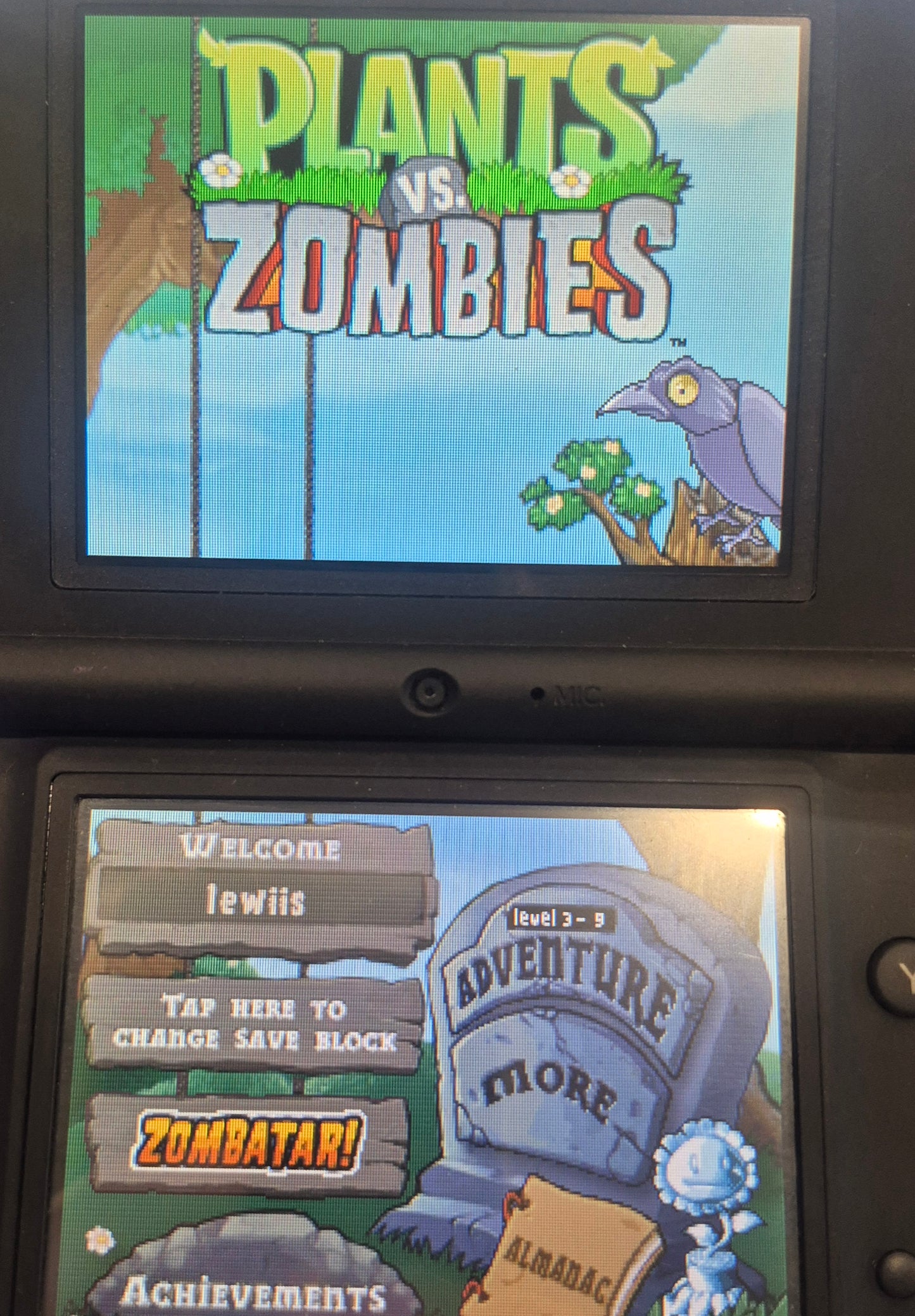 2006 Nintendo DS USA Plants VS Zombies Tested