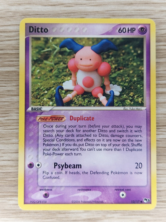 Pokemon 2006 Ditto (Mr.Mime) Pop Series 3 #12/17