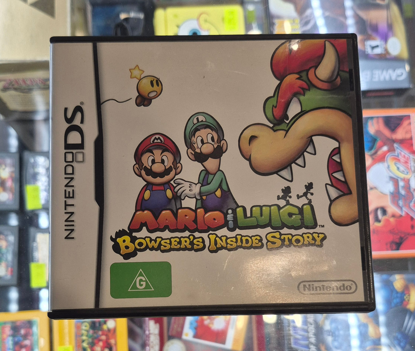 Mario and Luigi: Bowser's Inside Story - Nintendo DS Game - AUS PAL Complete Tested