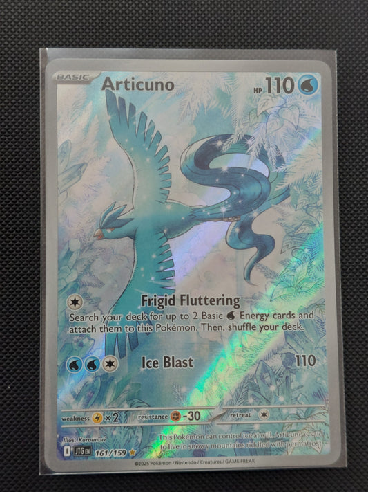 Pokemon Journey Together Articuno Illustration Rare 161/159