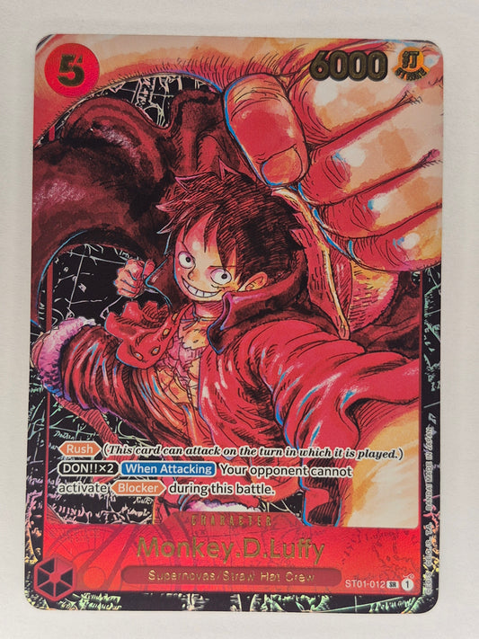 Monkey.D.Luffy (012) (Alternate Art) ST01-012 Awakening of the New Era Foil