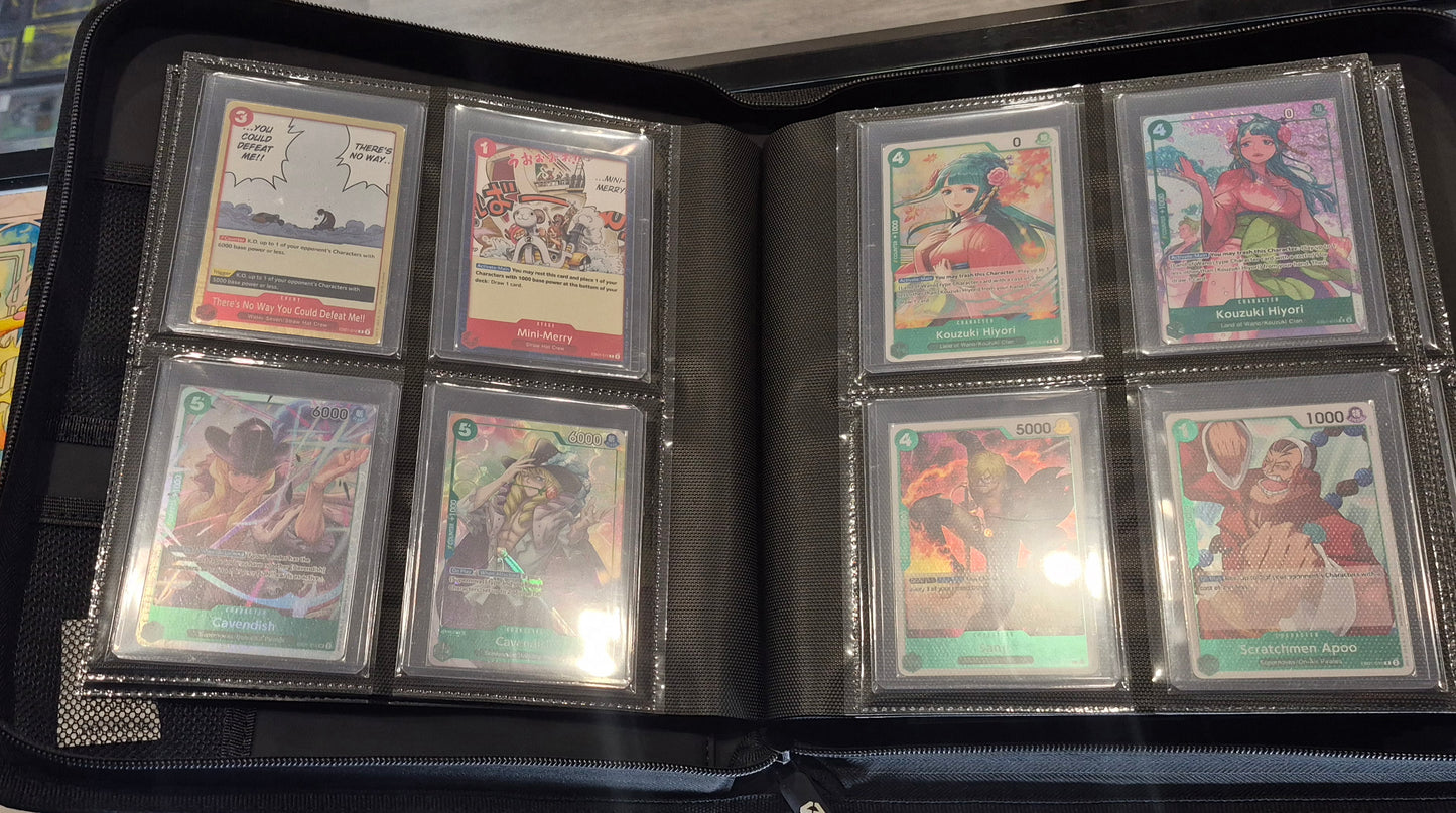 2024 One-Piece EB-01 Master Set inc,Tony,Tony Chopper Manga PSA 10 - Top Loader Binder.
