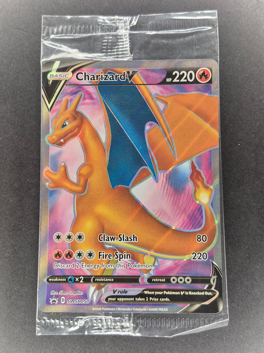 Charizard V FULL ART PROMO CHAMPIONS PATH SWSH050 SEALED
