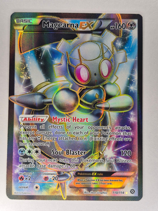 Magearna EX - 110/114 - Ultra Rare - Steam Siege - Pokemon Card - LP
