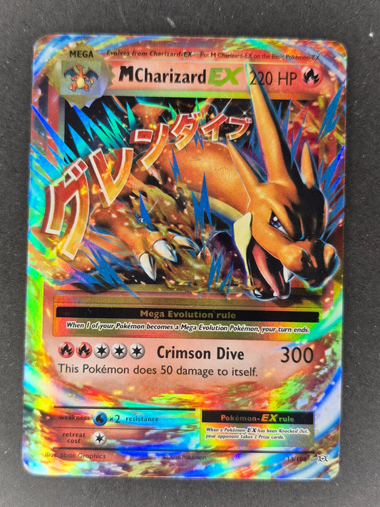 2016 Pokémon Evolutions 13/108 M Charizard EX MP