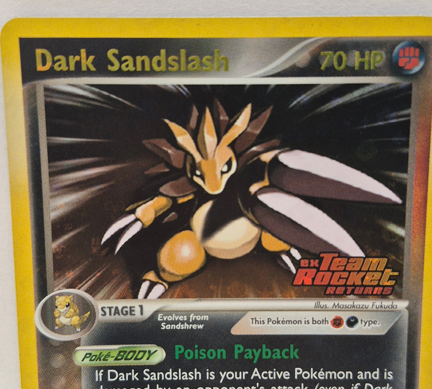 2004 Dark Sandslash 18/109 Ex Team Rocket Returns STAMPED Reverse Holo pokemon NM