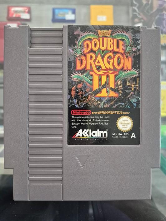 Nintendo NES Double Dragon 3 The Sacred Stones Cart Tested