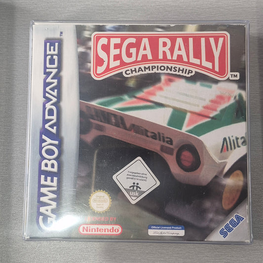 2002 C.I.B Sega Rally Championship Gameboy Advance Licensed by Nintendo