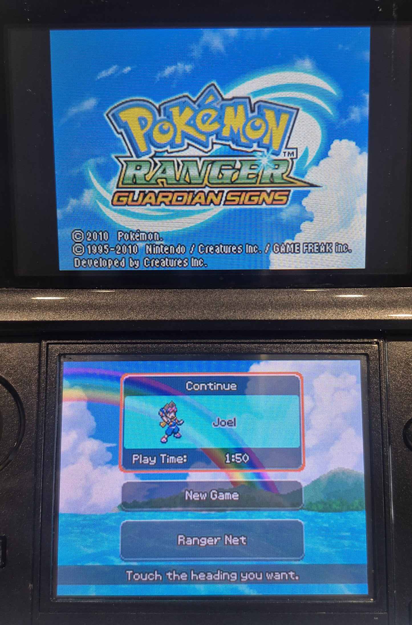 Pokémon Ranger: Guardian Signs – Nintendo DS – Cartridge Only Tested AUS