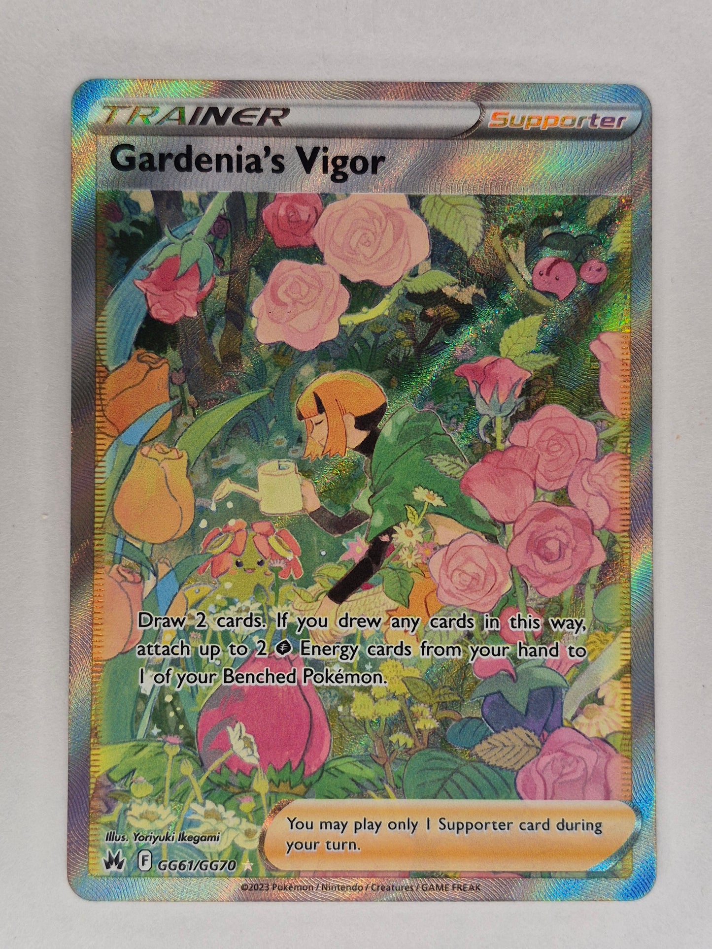 Pokémon TCG Gardenia's Vigor Crown Zenith: Galarian Gallery GG61/GG70
