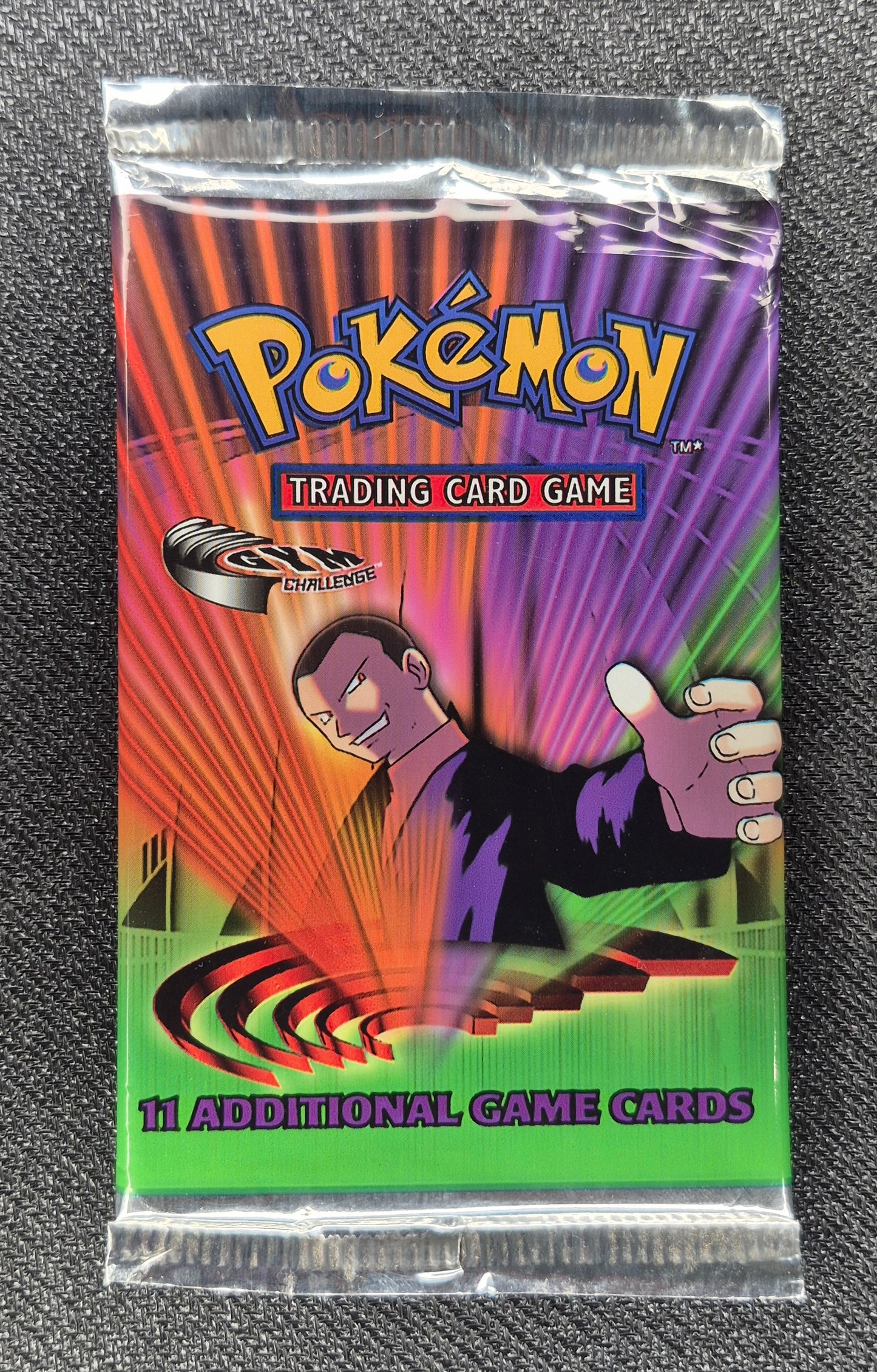 WOTC Pokemon Gym Challenge Sealed Booster Pack (light)