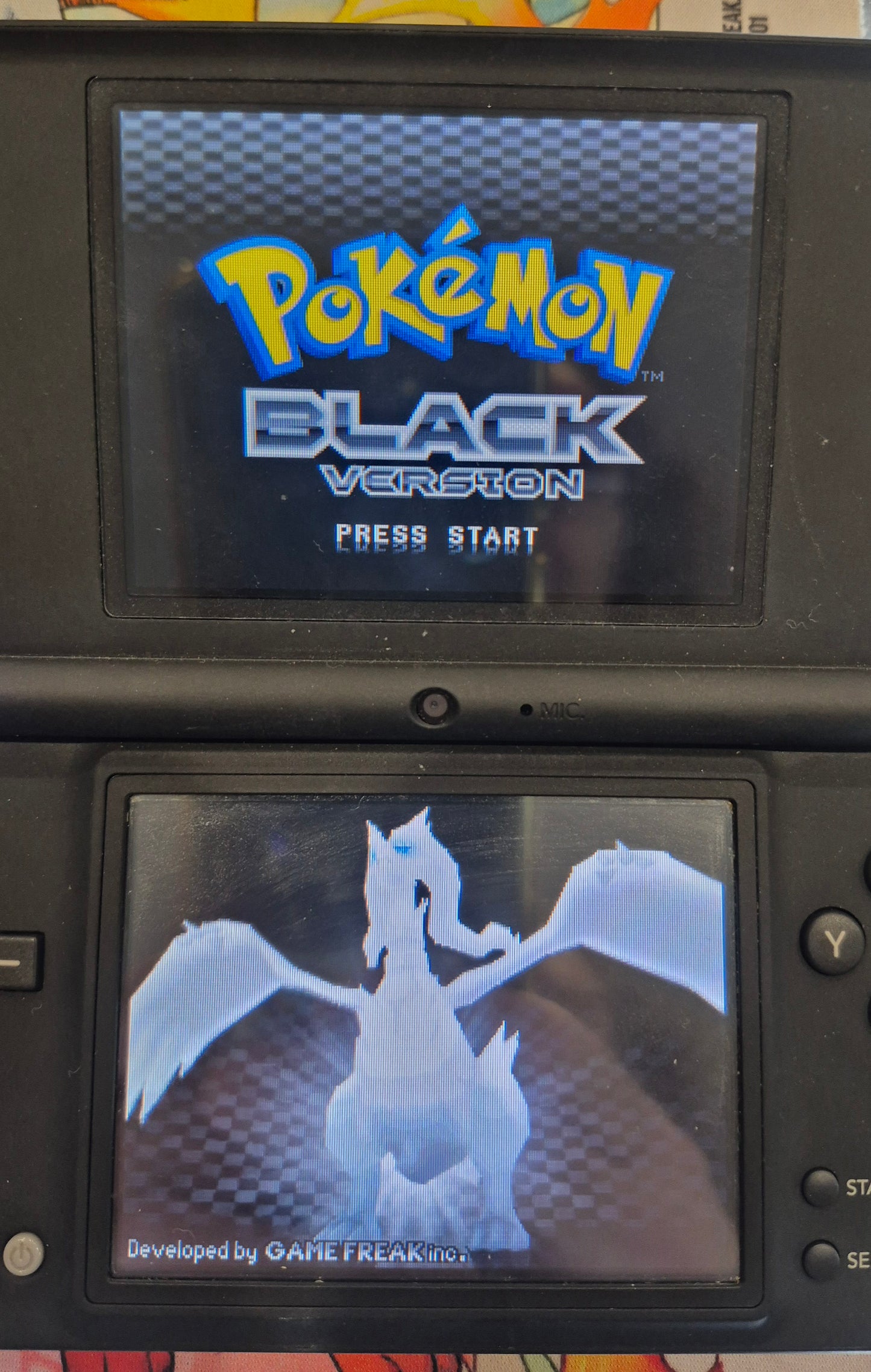 2011 Nintendo DS Pokémon Black Version,manual USA In Box Tested