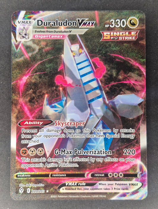 Duraludon Vmax 220/203 Alternate Art Secret Rare Evolving Skies - Pokemon TCG