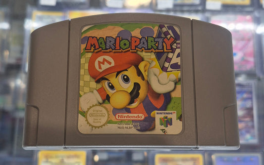 Mario Party N64 Cartridge Nintendo 64 AUS PAL Tested & Working Original