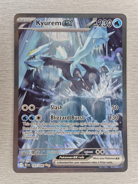 Kyurem ex 165/086 Black Bolt Special Illustration Rare Mint Pokemon Card TCG