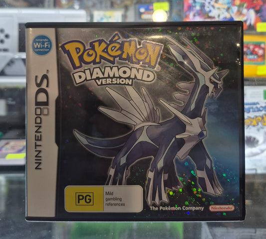 2007 Pokémon: Diamond Version - Nintendo DS - VGC AUS PAL Tested Sml mark on cart