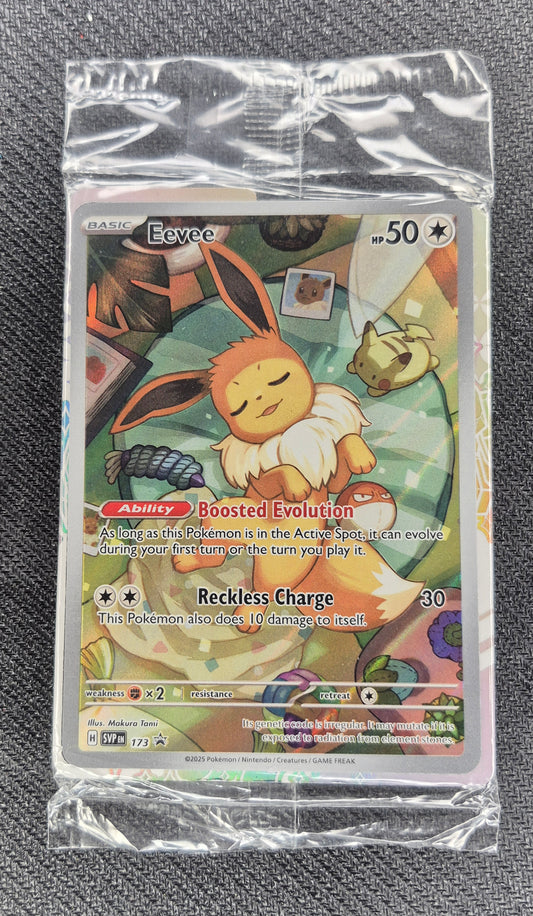 Eevee Promo Card SVP-173 Prismatic Evolutions ETB Pokemon SEALED