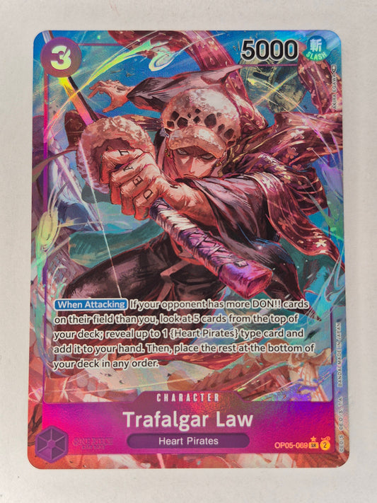 One piece Awakening Of The New Era - Trafalgar Law OP05-069 SR Alt Art