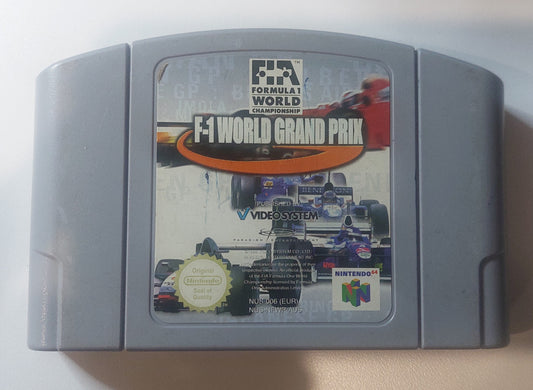 1998 Nintendo N64 F-1 World Grand Prix Cart - Tested
