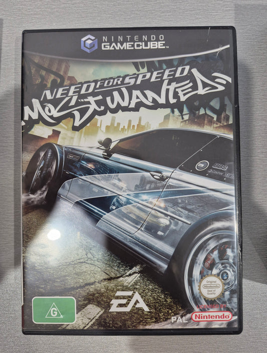 Nintendo Gamecube Need for Speed Most Wanted In Box