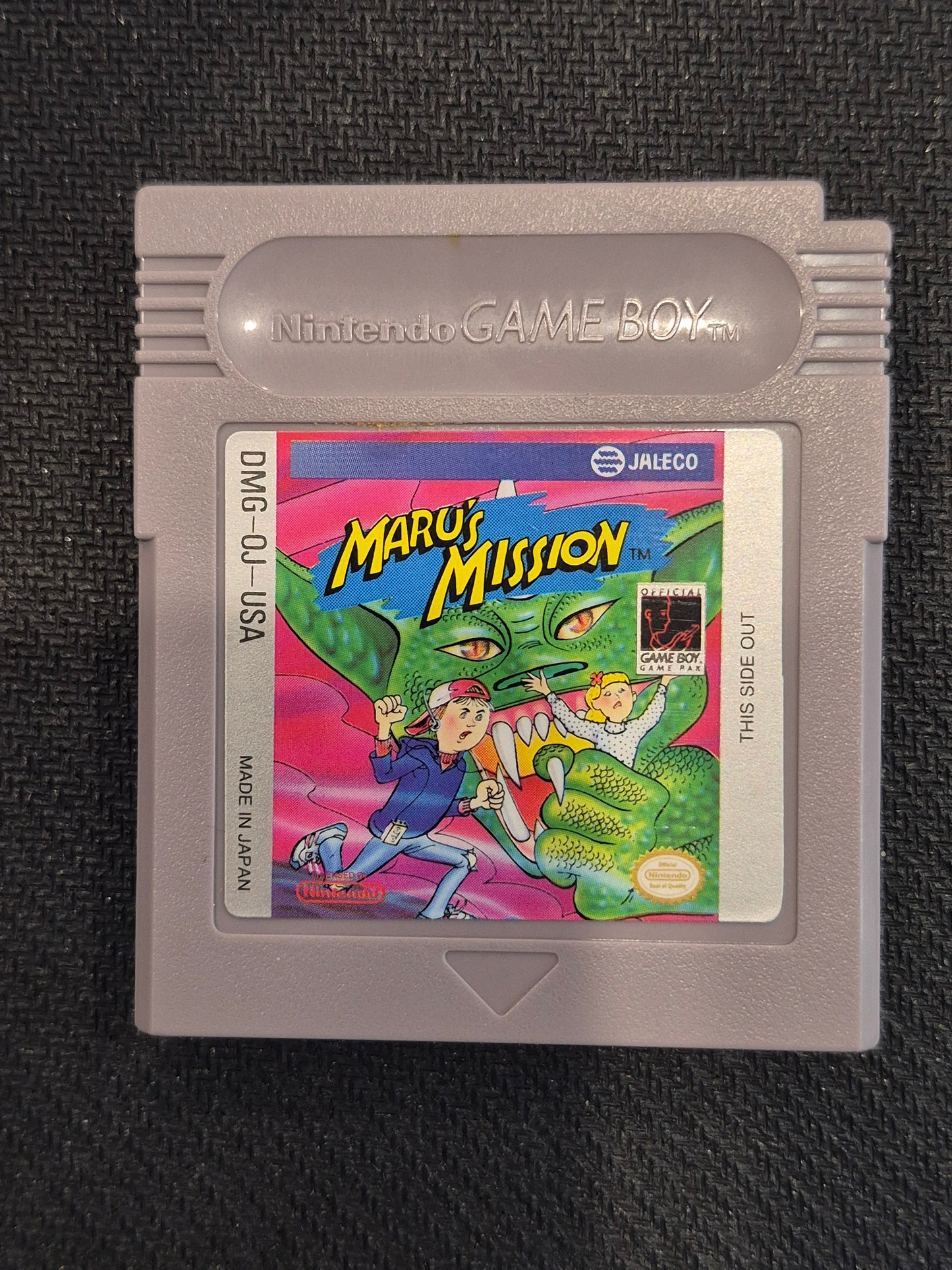 Maru’s Mission (Nintendo Game Boy, 1991) Authentic — Tested, Works, With Case USA Cart
