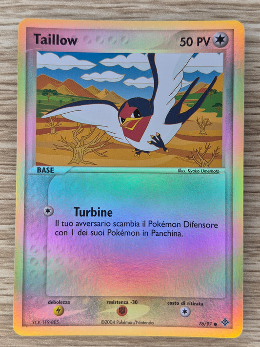 Taillow 76/97 EX Dragon LP Common Reverse Holo Pokemon TCG