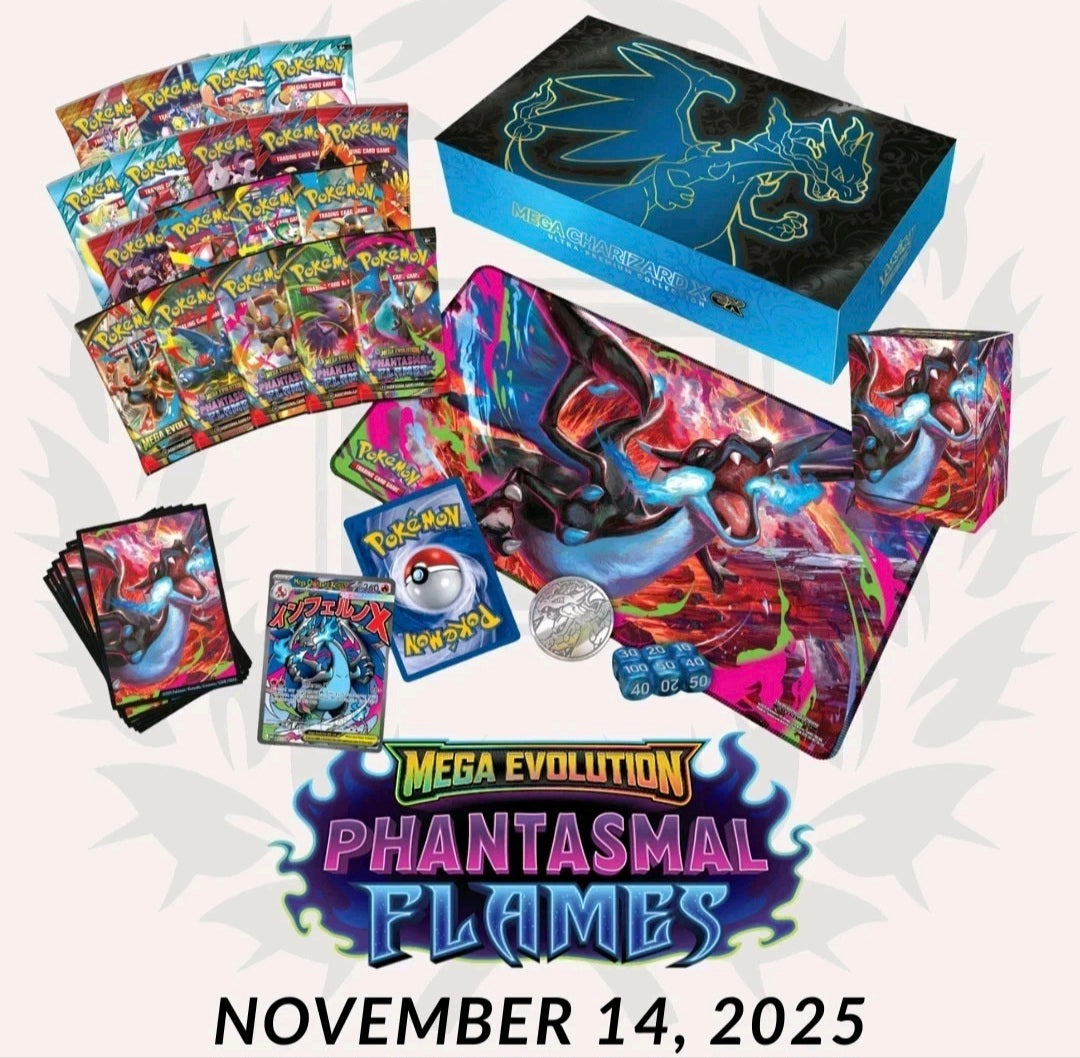 PREORDER Pokemon TCG Mega Evolutions Charizard EX Ultra Premium Collection