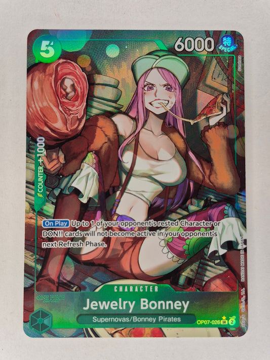 One Piece Jewelry Bonney OP07-026 Alt Art  ENGLISH