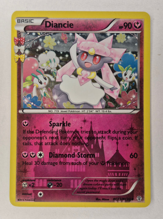 Diancie RC22/RC32 Generations Radiant Collection Pokemon Card TCG LP
