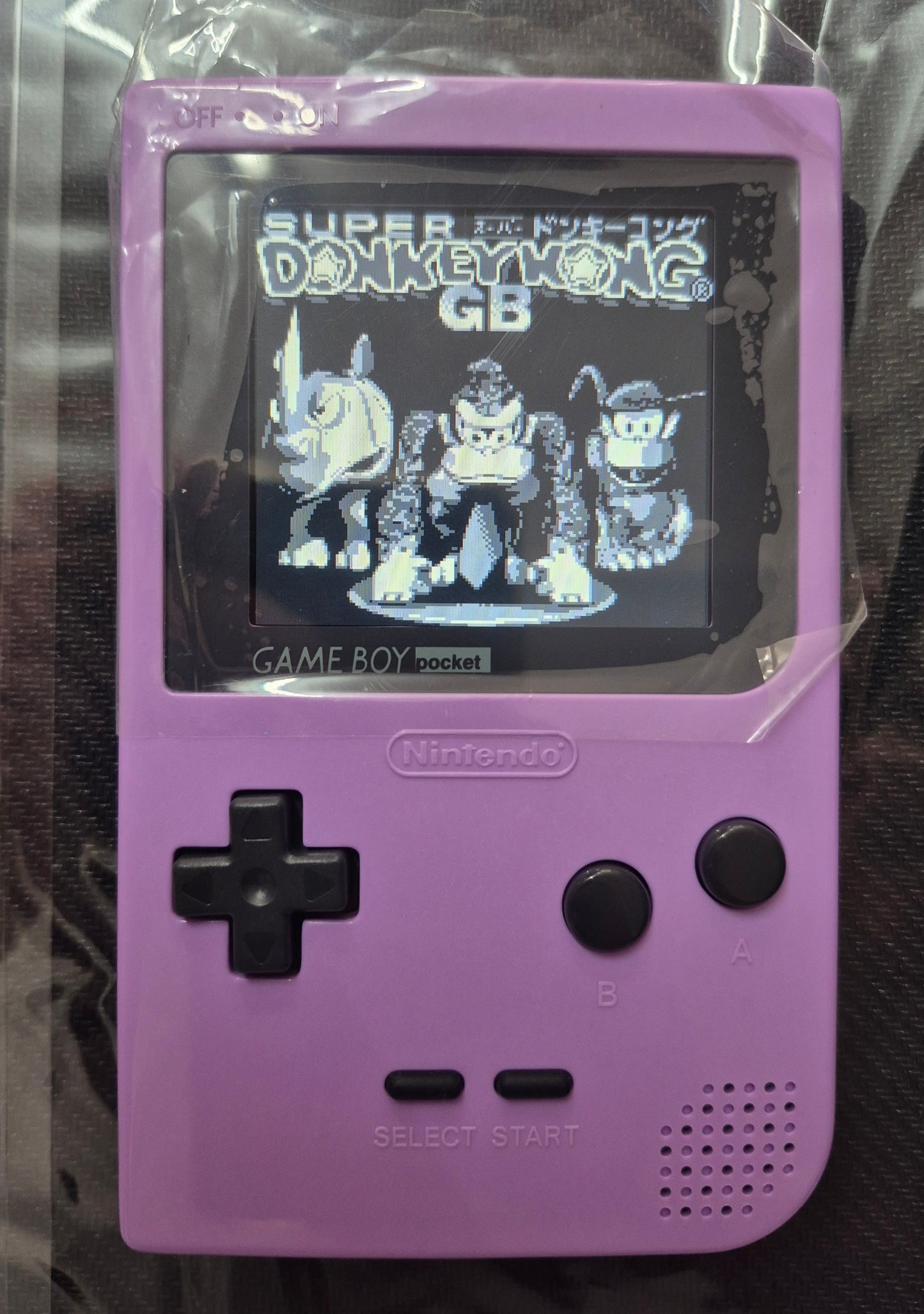 Nintendo Game Boy Pocket. Backlight 🚀 (IPS LCD Multi Colour Screen)Lilac/Lavender Case