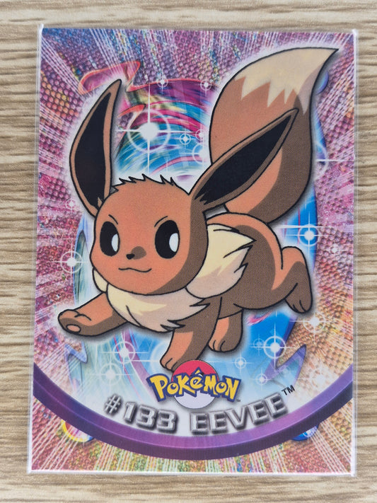 2000 Topps Pokémon Blue Label #133 EEVEE Non Holo NM