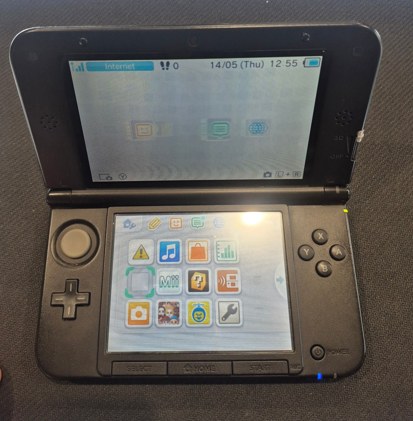 Nintendo 3DS XL - Blue Xerneas Console - VGC Inc Nintendo Charger
